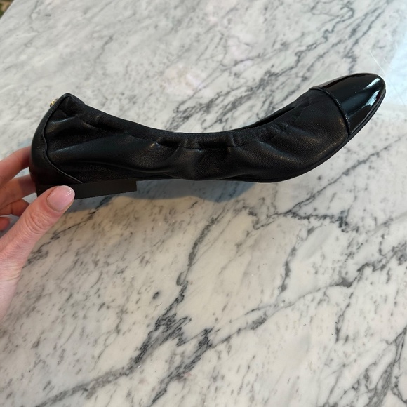 Stuart Weitzman Black Flats - Picture 4 of 5